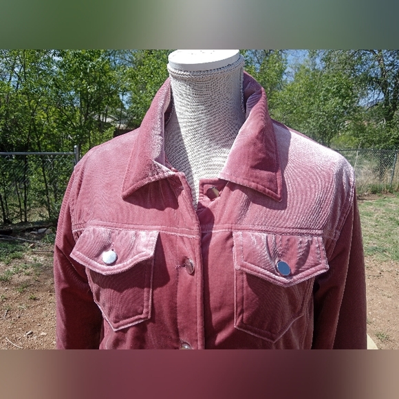 Supa Fly Velvet Barbiecore Balletcore Jacket, Great Condition, Size Small - Picture 8 of 9